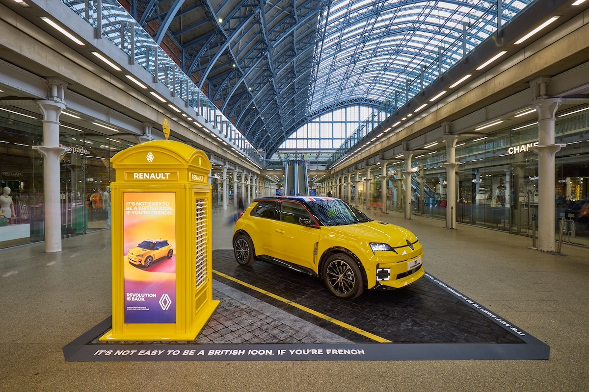 Renault 5 Londres Saint Pancras