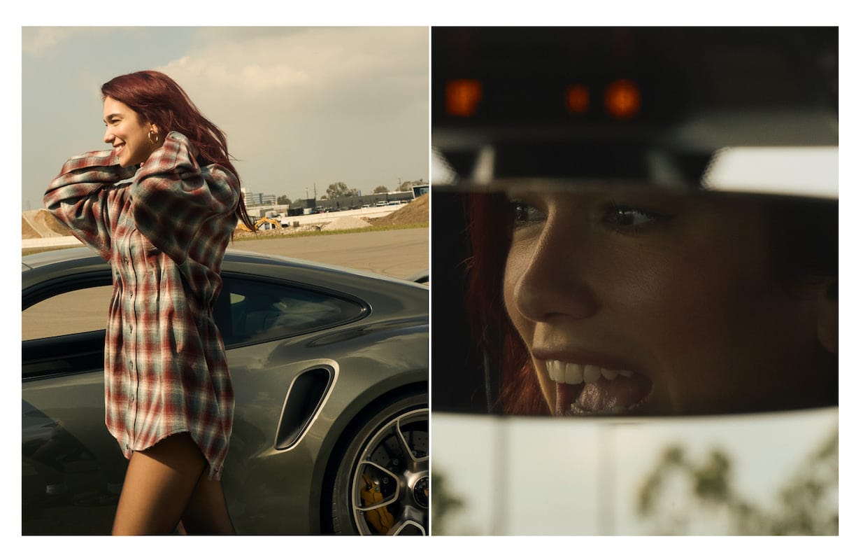 Dua Lipa Porsche