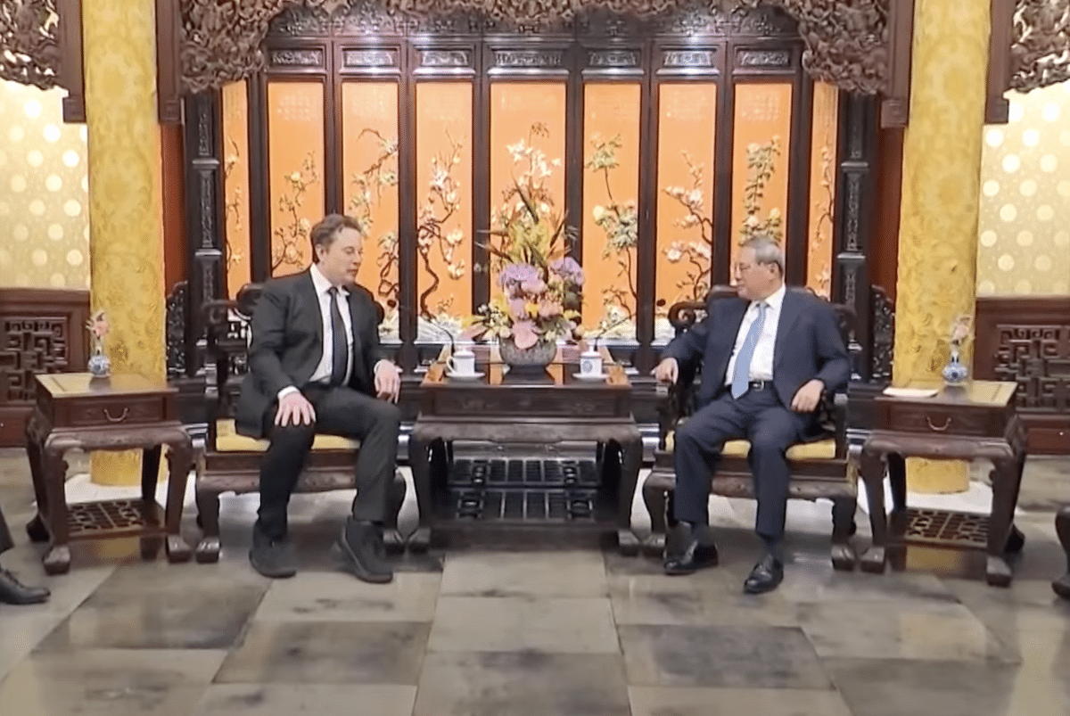Elon Musk China CCTV