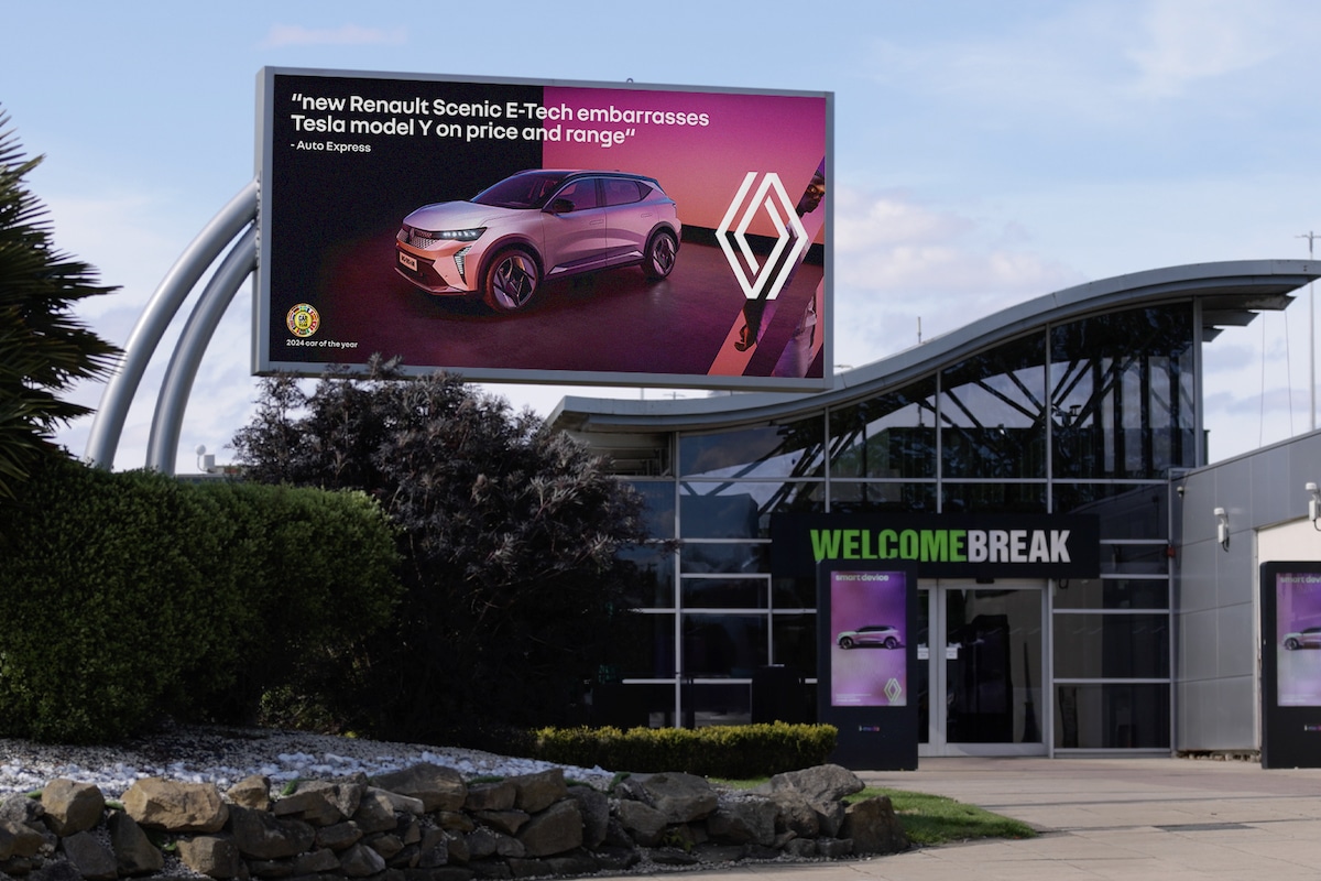 Renault Scenic Angleterre