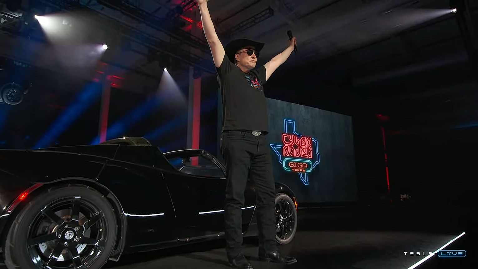 Tesla Cyber Rodeo Elon Musk 2022