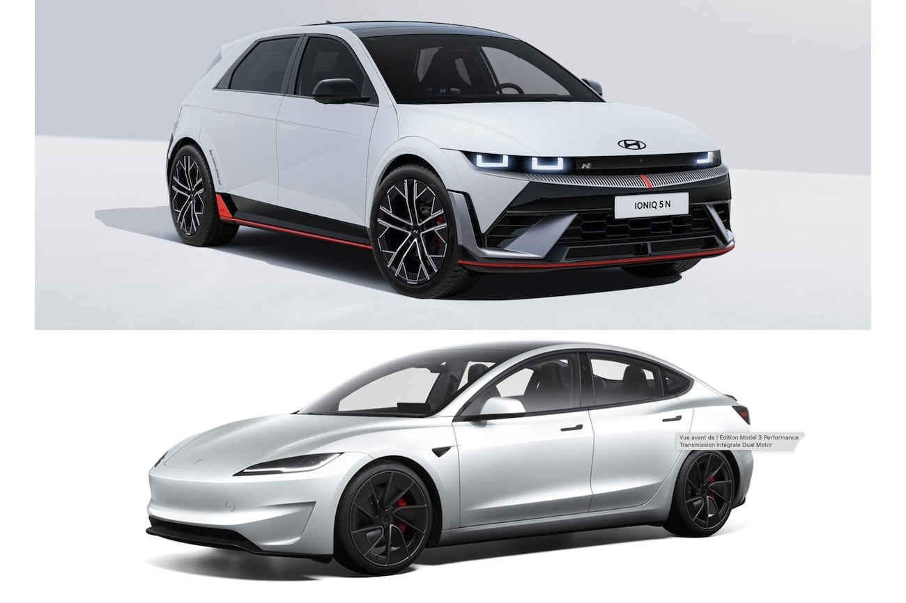 Tesla Model 3 Hyundai IONIQ 5