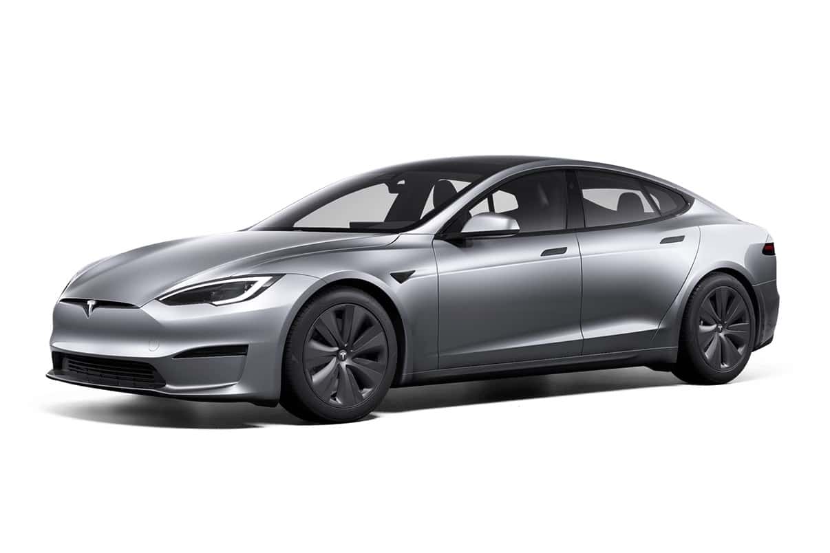 Tesla Model S Lunar Silver