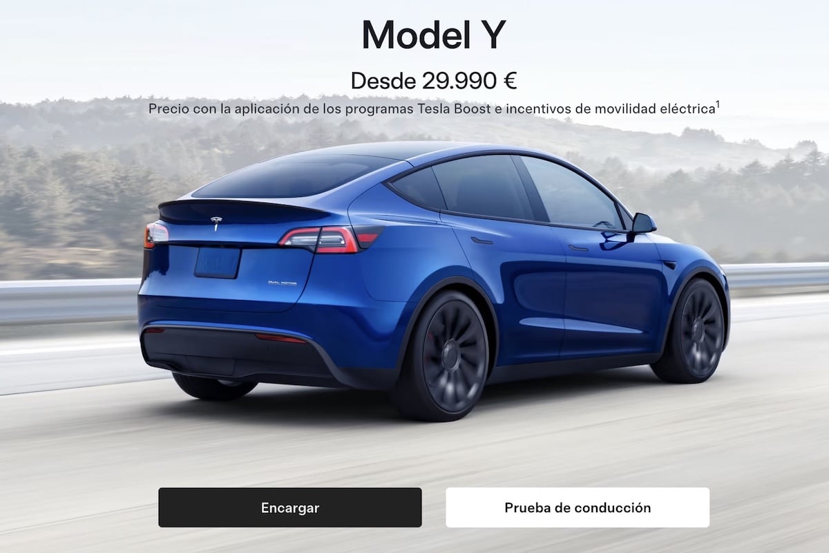 Tesla Model Y Espagne