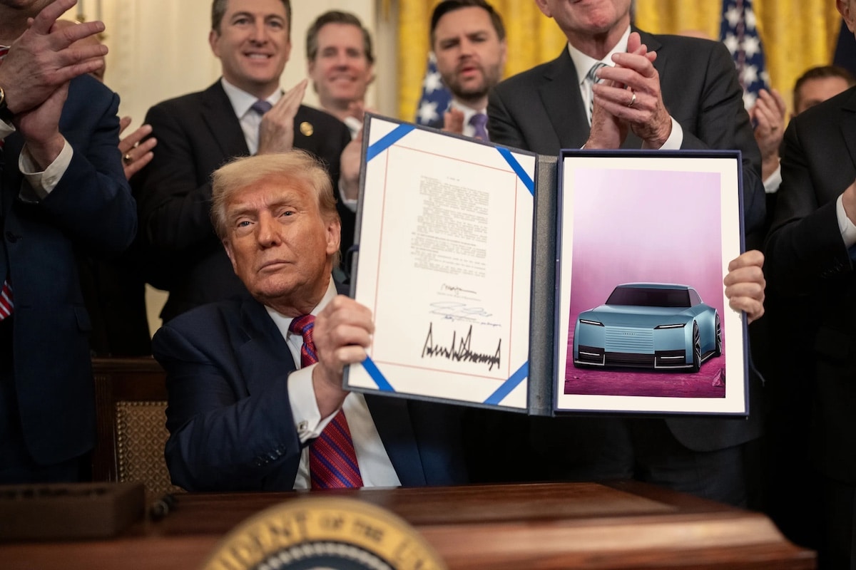 Donald Trump Jaguar