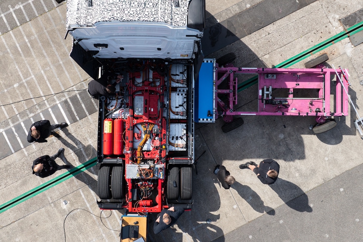 Mercedes Actros e600