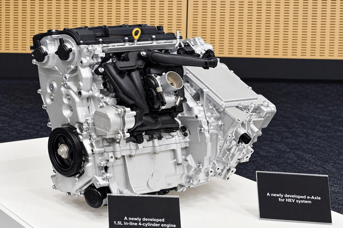 Toyota hybrid engine